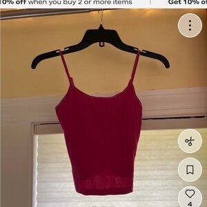 American Eagle Outfitters Fuchsia Camisole